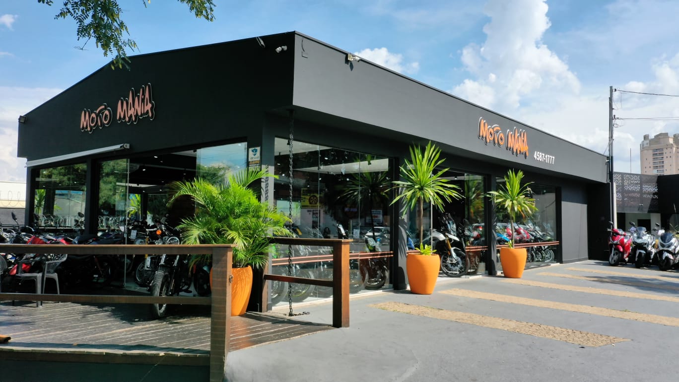 Fachada da Moto Mania Jundiaí